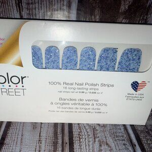 Ice Castle - Color Street Nail Polish Strips NWT Retired Glitter Shimmer
